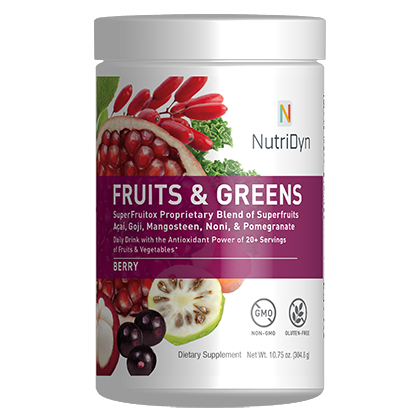 Fruits & Greens - Daily Drink with the Antioxidant Power of 20+ Servings of Fruits & Vegetables!◆ Available in 9 Delicious Flavors!