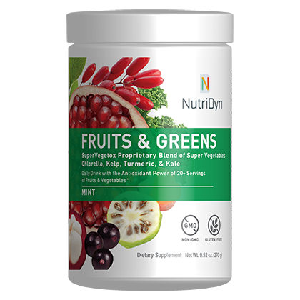 Fruits & Greens - Daily Drink with the Antioxidant Power of 20+ Servings of Fruits & Vegetables!◆ Available in 9 Delicious Flavors!