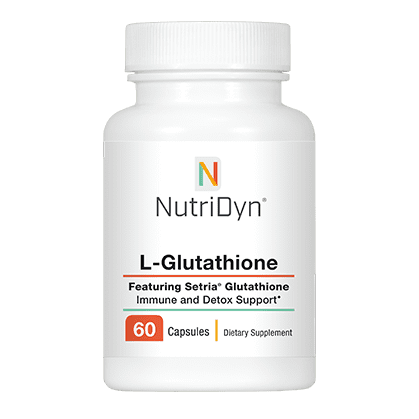 L-Glutathione (Setria®)	250 mg - Supports The Body’s Natural Defense System With Patented Setria® Glutathione